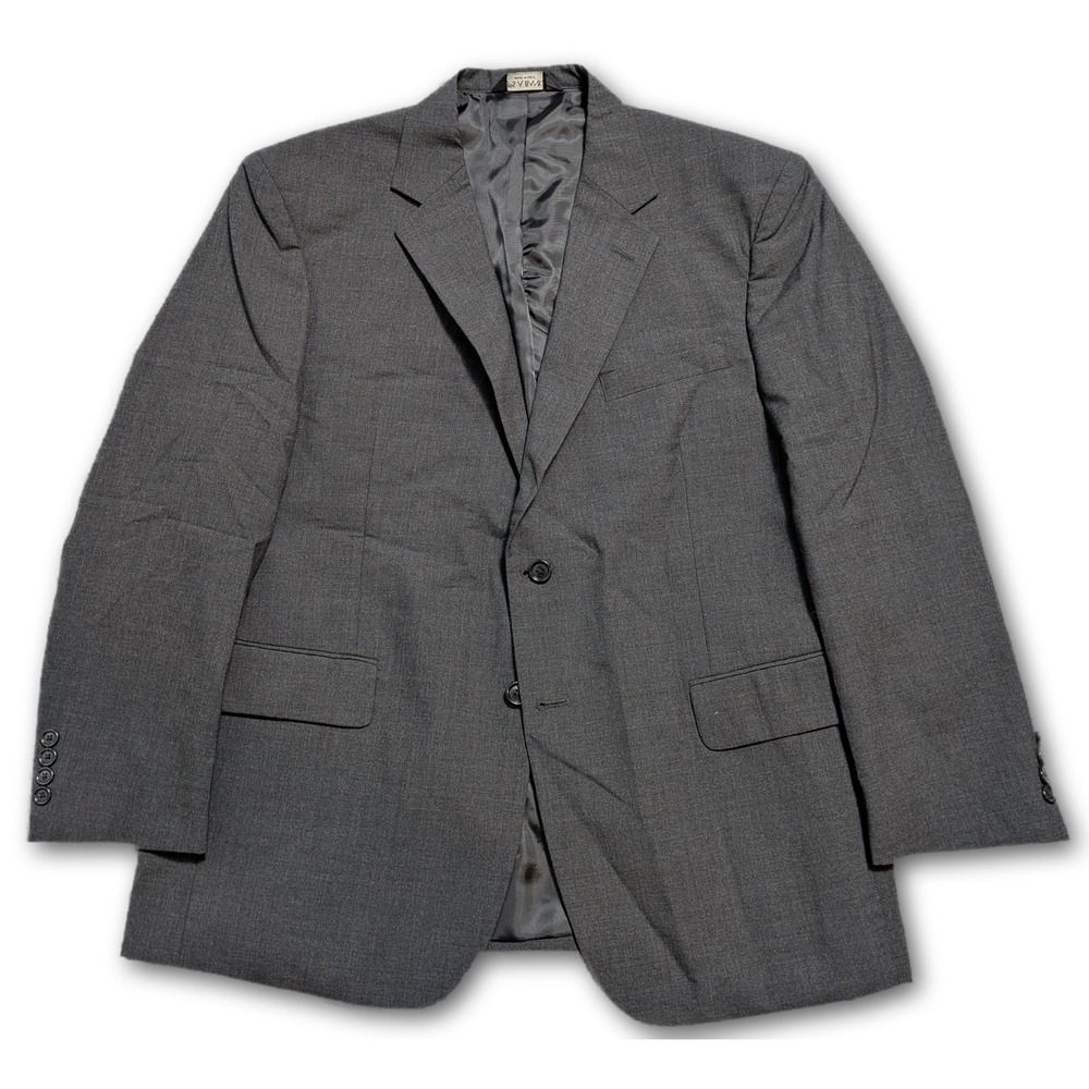 Jos. A. Bank Classic Collection Mens Blazer Gray 44S Wool Worsted Suit Jacket